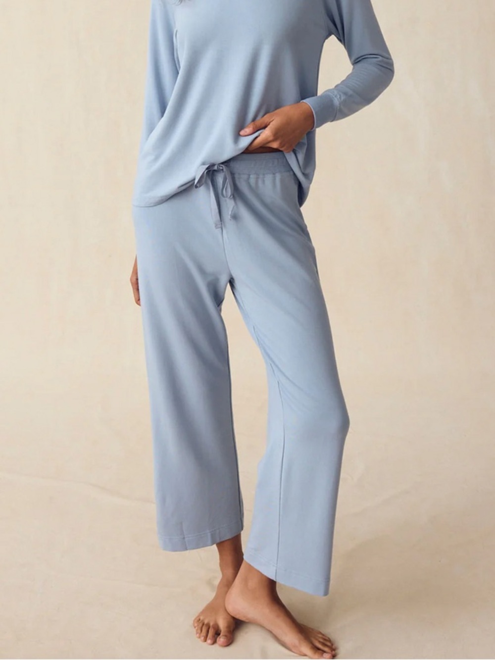 LAKE - Relax Pants in Dusty Blue